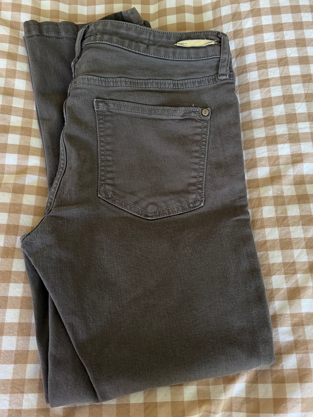Pilcro Gray Slim Fit Jeans